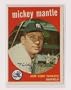 1959 Topps #10 Mickey Mantle Authentic Vintage Baseball Card