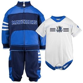 dallas mavericks apparel baby infant creeper jacket pants