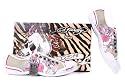 Ed Hardy Geisha Khaki Schuhe