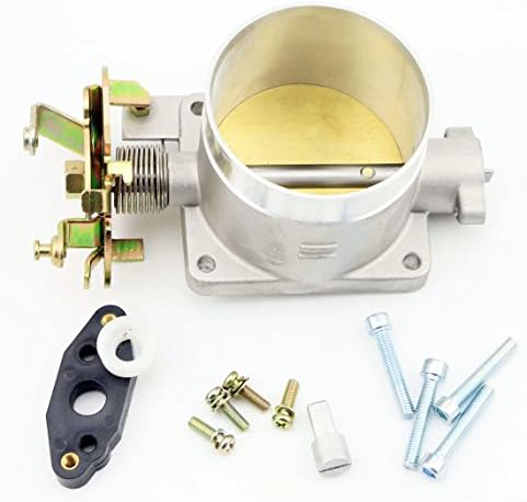 75MM Throttle Body Direct Bolt Fit For Ford Mustang 4.6L 2V 1996-2004 with gasket and screws