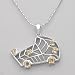Necklace With 0.80ctw Genuine Citrines Well Made in 925 Sterling silver. Total item weight 7.0g Length 16in