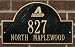 Arizona Diamondbacks Black and Gold Personalized Address Plaque