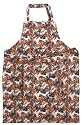 Horses and Horse Apron For Tailgating, Grilling, Barbecue, Kitchen and Outdoor Cooking - Unique Great Gifts for a Man, Men and Women, On SALE-DISCOUNTED