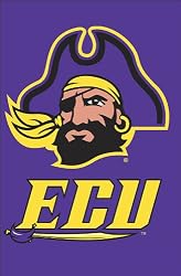 East Carolina University Pirates Flag - Garden Size