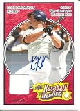 Kevin Kouzmanoff 2008 Upper Deck Heroes Baseball Jersey Autograph Red Jersey Card 40/50 San Diego Padres