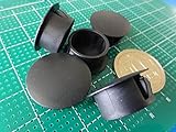穴埋め・目隠しキャップ　黒　直径φ19mm　5個入＜yjp-0544＞