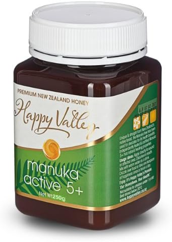 Happy Valley UMF 5+ Manuka Honey, 250g (8.8oz)