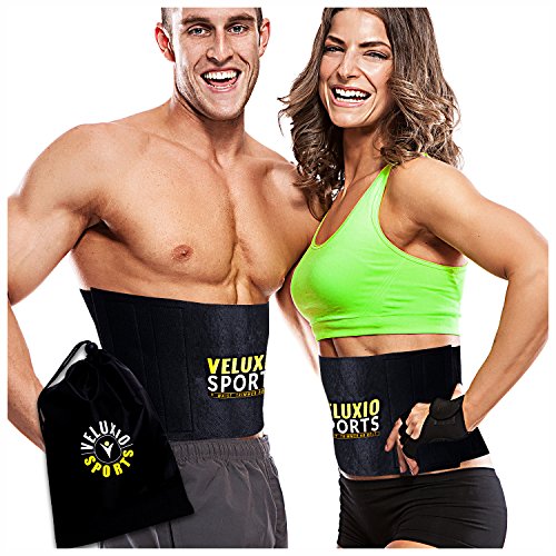 Veluxio Double Strengthened Edition Waist Trimmer Ab Belt