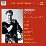 ベニアミーノ・ジーリ:カムデン・ニューヨーク録音集(1928-1930)