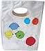 FLUF CHIRP! Lunch Bag, 11-Inch L by 8-Inch W by 4-1/2-Inch D