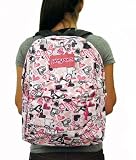 Jansport Superbreak Backpack - Color: Pink Hearts