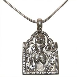 Sterling Silver Pendant Chain Handmade Jewelry 2.5 inches (pndt501a)