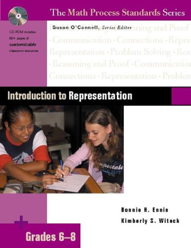Introduction to Representation, Grades 6-8 (The Math Process Standard Series, Grades 6-8)