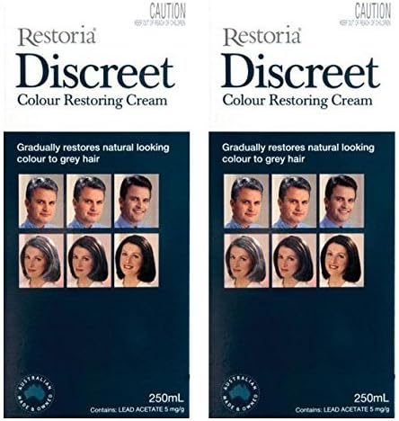 2 BOXES of Restoria Discreet Colour Restoring Cream 250ml by Fleurz