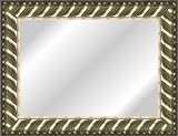 Review ArtToFrames  / 16x20 / 16 x 20 Mirror Frame Compo Silver & Black w/ Gray Wash .. 2'' wide