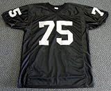 Howie Long Autographed Oakland Raiders Black Jersey PSA/DNA