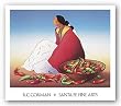 Navajo Chilies by R.C. Gorman 28.5"x22.25" Art Print Poster