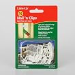 Club Pack of 25 Nail-On Indoor/Outdoor Christmas Light Hook Clips
