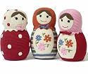 Soft Toy - Soft Russian Doll (Bell Inside)