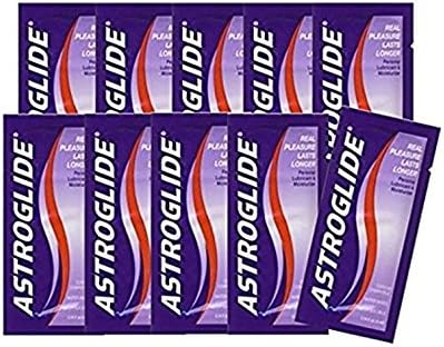 Astroglide Original Personal Liquid Lube Lubricant and Moisturizer Enhance the Pleasure of Intimate Activity Travel Size & Easy to Use : Size 0.14 Oz. / 4 Ml (Pack of 10)