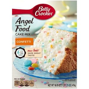 cake angel food mix betty crocker confetti fat pack ounce boxes amazon sugar walmart 1675 baking grocery box store