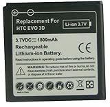 Battery Replacement Battery for Htc Sensation , HTC EVO 3d Sprint High Capa ....