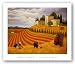 Village Harvest by Lowell Herrero 7"x5" Art Print Poster