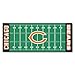 FANMATS NFL Chicago Bears Nylon Face Football Field Runner , 30