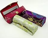 3pcs/Set Satin Silky Fabric w/Mirror & Assorted Floral Design, 3.5