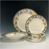 Mikasa Garden Harvest #CAC29 Twelve 5 Pc Settings With Soup