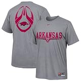 Nike Arkansas Razorbacks Ash Team Issue T-shirt