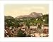 Aussee from Sarstein Upper Austria Austro-Hungary, c. 1890s, (L) Library Image
