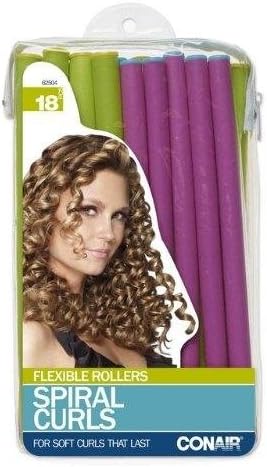 Conair Styling Essentials Spiral Rollers Set 18 Each