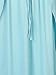 Choies Women's Blue Cut Away Open Waist Split Holiday Beach Maxi Sundress M