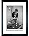 Bob Dylan During Recording Session with Electric Guitar, 1965 - Fine Art Print