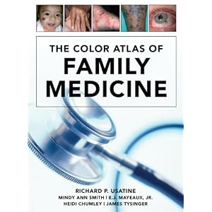 Click here to buy The Color Atlas of Family Medicine by Richard Usatine, Mindy Ann Smith, Jr.,E.J. Mayeaux, and Heidi Chumley.