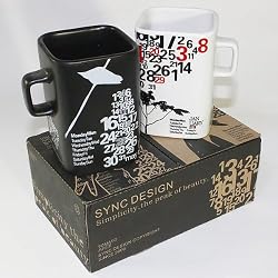SYNC - [Numbers Of Crows] Design Mug Pair (3.8 inch height)
