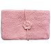 iEFiEL Newborn Baby Crochet Knit Mohair Wrap Cloth with Flower Headdress