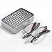 Slim Travel Trip Pocket Handbag Folding Spring Hinge Reading Eye Glasses & Matching Hard Case +2.00