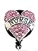 New Custom Bling Rhinestone Pink Heart Nurse Banner Badge Reel/Retractable ID Badge Holder/Pull Reel