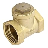 uxcell　チェックバルブ　配管　給湯　1 BSPメスねじ