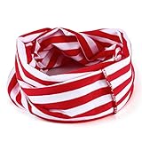 MIOIM® 首も肩も あったか スヌード ボリューム ある マフラー 横縞＆無地 襟巻き ネックウォーマー 子供 キッズ マフラー ストール 秋冬