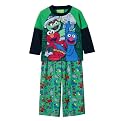 Toddler Boys' 2-piece Sesame Street Pajama Set - Green