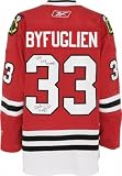 Dustin Byfuglien Autographed Jersey | Details: Chicago Blackhawks, Red