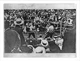 Historic Print (XL): The John L. Sullivan-Jake Kilrain boxing match at Richburg, Miss.