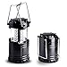 Ultra Bright LED Lantern Camping Lantern - Collapses - Suitable for: Hiking, Camping, Emergencies, Hurricanes, Outages - Super Bright - Lightweight - Water Resistant - Black