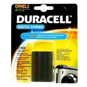 Duracell - DRNEL3 - Batterie pour Appareil Photo Num�rique Nikon EN-EL3e