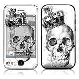 Skull King Design Protector Skin Decal Sticker for Apple 3G iPhone / iPhone 3GS 3G S