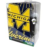 Michigan Wolverines NCAA Jacquard Golf Towel Gift Pack w/ Balls (3), Repair Tool & Marker