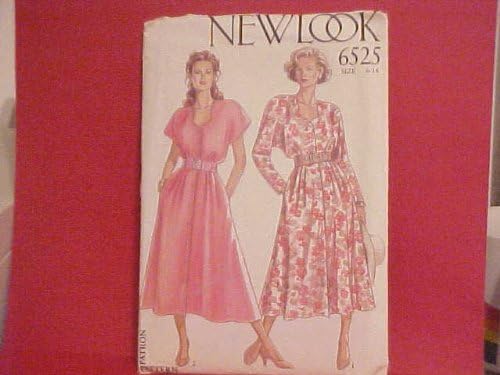 NewLook Pattern 6525 Dress seven sizes in one { size 6 - 18 }